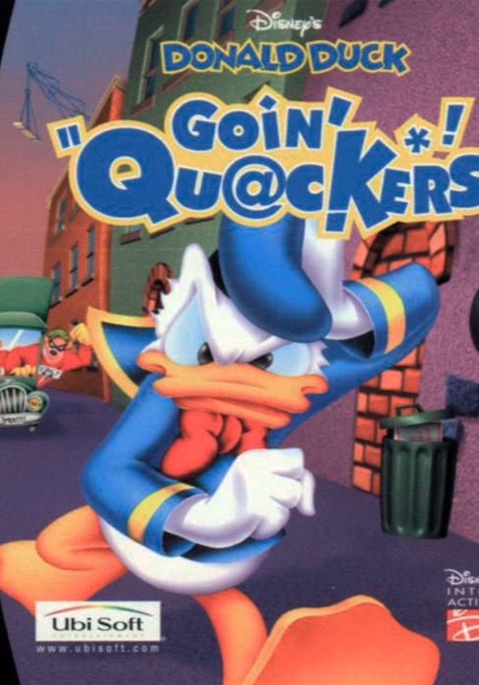 Donald duck goin. Disney Donald Duck ps1. Обложка игры Donald Duck: Goin' Quackers. Disney's Donald Duck Goin' Quackers.