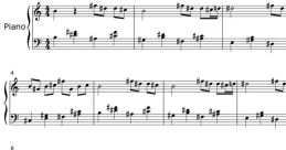 Outro song Part 1 "Outro song Part 1" begins with a gentle piano melody, filled with melancholy and nostalgia. The notes