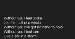 Sad song gmi2