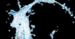 Water splashing alpha