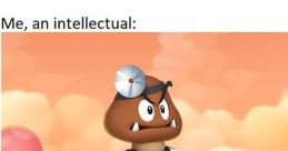 What the hell are you doing goomba