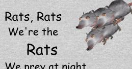 Rats, rats, we're the rats