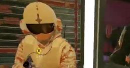 Player in an orange camo outfit prepares for action in a tactical gaming scene from "Rainbow Six Siege," focused on teamwork.