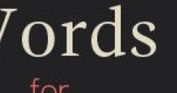 Words for Evil - Video Game