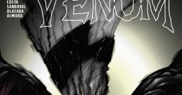 Cover art for Venom #2, showcasing the iconic character's fierce expression and menacing grin.