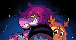 By The Seaside (DELTARUNE Chapter 1) (KRIS&SUSIE)