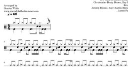 Bruno Mars - That's What I Like (Drums, Updated)