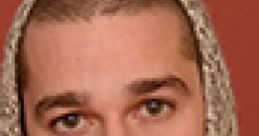 Shia LaBeouf with a focused expression, embodying determination and motivation, reminiscent of "Just Do It" energy.