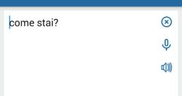 Google Translate Italian voice