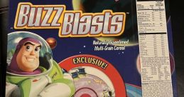Buzz Lightyear Buzz Blasts Cereal 2002