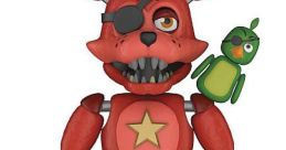 Foxy mixed with Rockstar1 (Five Nights At Freddy's, Fnaf, mixed model)
