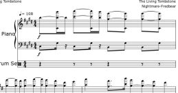 The Living Tombstone - My Ordinary Life (Drums)