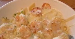 Caseoh but its only Shrimp Alfredo