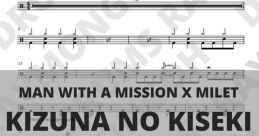 Man with a Mission & Milet - Kizuna no Kiseki (Drums)