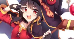 Megumin 「Kono Subarashii Sekai ni Shukufuku wo!」 mangio crepe