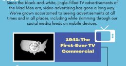 World's First Ever TV Ad [ 1941 ]