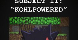 KohlPowered(Minecraft Youtuber)