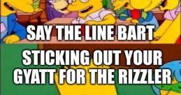 Sticking Up Your Gyatt For The Rizzler kid