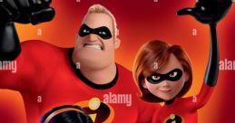 Mr. Incredible-Bob Parr (The Incredibles 1-2 Movie) (Crepe)