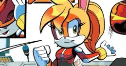 Bunnie Rabbot and Antoine D'Coolette (Sonic SatAM)