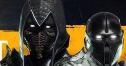 Noob Saibot and his shadowy counterpart in Mortal Kombat 11, showcasing their iconic dark armor and deadly presence.