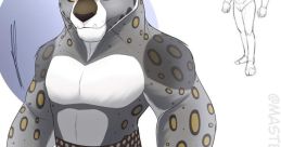 Tai Lung from Kung Fu Panda, showcasing his powerful build and striking features in vibrant colors and dramatic pose.