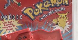 Pokédex toy features Pikachu, contains info on 150 Pokémon, and simulates Ash's adventures from the TV show.