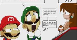 Luigi (Nintendo Power: Safe Sex Is the Best)