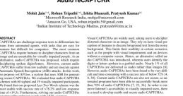 Audio ReCaptcha