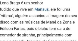 Leno brega (Brazillian singer)