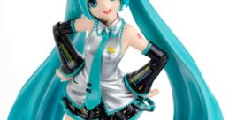 Hatsune Miku SEGA Tuning figure showcases her vibrant turquoise hair and stylish outfit, perfect for collectors and fans.