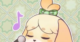 Isabelle Singing (Animal Crossing) - Mangio-Crepe, Retrained