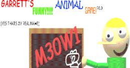 Garrett's Funny Animal Game (Crepe)