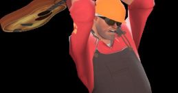 Literally the guitar from the TF2 Class Select Screen (Team Fortress 2)