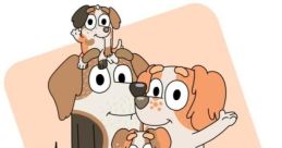 Mia & Captain (Bluey)