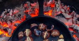 Chestnut Roasting On An Open Fire