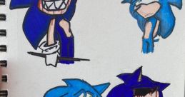 Sonic From Sonic.EXE The Spirits Of Hell