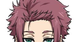 Itoshi Sae from Blue Lock, featuring his distinct pink hair and intense gaze, captures attention in his character design.