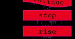Continue Stop Rise OST (OFF Fangame) CSR Continue-Stop-Rise - Video Game Video game from Continue Stop Rise OST (OFF