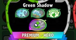 Green Shadow (Plants vs. Zombies Heroes), OM