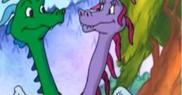Zak and Wheezie (Dragon Tales), Trained