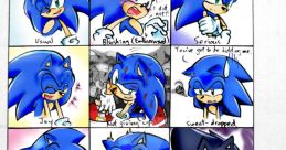 Me doing a bad impression of sonic the hedgehog