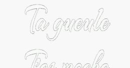 Ta gueule t'est moche il fait pas beau