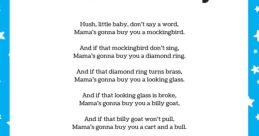 Hush little bebe
