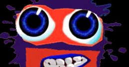 RoboSplaat character from Klasky Csupo features a vibrant, colorful design with big eyes and a playful expression.