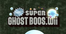 New Super Mario Bros. Wii - Ghostly Super Ghost Boos Wii (Homebrew) - Video Game