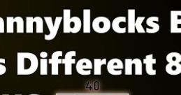 Uncannyblocks Band All Stars Different
