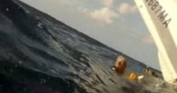 Airplane falling crash