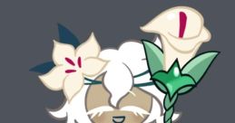 White lily cookie
