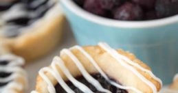 Blueberry pie cookie